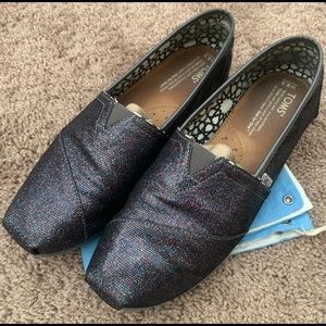 Womens glitter TOMS